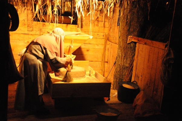 Molinera en Belen viviente. Gondomar 2014-2015